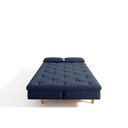 Ver mais imagens de Sofá Cama 3 Lugares em Suede Tokio Yescasa Azul