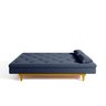 Sofá Cama 3 Lugares em Suede Tokio Yescasa - 6