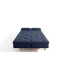 Ver mais imagens de Sofá Cama 3 Lugares em Suede Tokio Yescasa