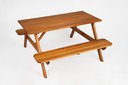 Ver imagem 3 de Mesa Picnic 140 x 70 cm Marrom/Stain Jatobá