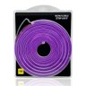 Fita Led Neon Silicone 2835 12v 5m 240leds-m Ip20 Perfil Cor Violeta Escuro - 1