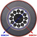 Ver imagem 5 de Relógio de Parede Decorativo Vazado Elegante Vintage de 50cm