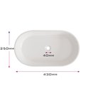 Ver imagem 3 de Cuba Pia de Apoio para Banheiro Diamante em Mármore Sintético Acabamento Brilhante