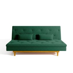 Sofá Cama 3 Lugares em Suede Tokio Yescasa - 10