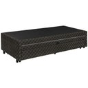 Ver imagem 2 de Base Box Solteiro c/ Baú na Cama Auxiliar Gaby 88x188 Marrom