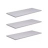 Kit 3 Prateleiras Mdf 60x20 Suporte Invisível Pronta - 1