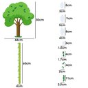 Ver imagem 5 de Adesivo De Parede Decorativo Infantil Safari na Savana
