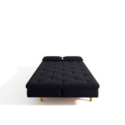 Sofá Cama 3 Lugares em Suede Tokio Yescasa - 8