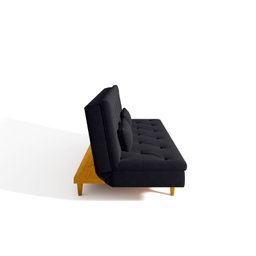 Sofá Cama 3 Lugares em Suede Tokio Yescasa - 10