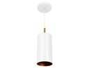 Ver imagem 1 de Lustre Pendente Moderno Bilboque Cilídrico Pq Br Fosco Cobre