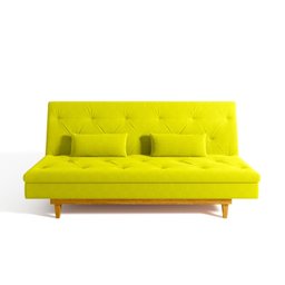 Sofá Cama Suede 3 Lugares Tokio Yescasa - 10