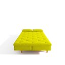Ver mais imagens de Sofá Cama Suede 3 Lugares Tokio Yescasa Amarelo