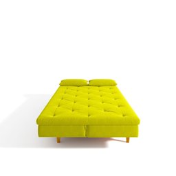 Sofá Cama Suede 3 Lugares Tokio Yescasa - 8