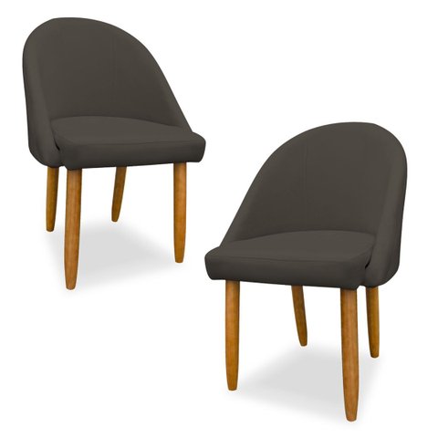 Kit 04 Cadeiras Decorativa Estofada Para Sala Recepção Cozinha Lua Star Veludo Bege Do Lar Móveis e 