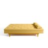 Sofá Cama 3 Lugares em Suede Tokio Yescasa - 5