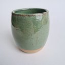 Ver imagem 5 de Copo de Cerâmica 200ml Verde Pântano para Água, Café, Chá