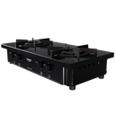 Ver imagem 4 de Fogão Industrial 2 Bocas Dako Couraçado a Gás Chama Dupla, Acabamento Limpa Fácil e Bandeja Coletora