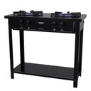 Ver imagem 1 de Fogão Industrial 2 Bocas Dako Couraçado a Gás Chama Dupla, Acabamento Limpa Fácil e Bandeja Coletora