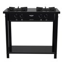 Ver imagem 5 de Fogão Industrial 2 Bocas Dako Couraçado a Gás Chama Dupla, Acabamento Limpa Fácil e Bandeja Coletora