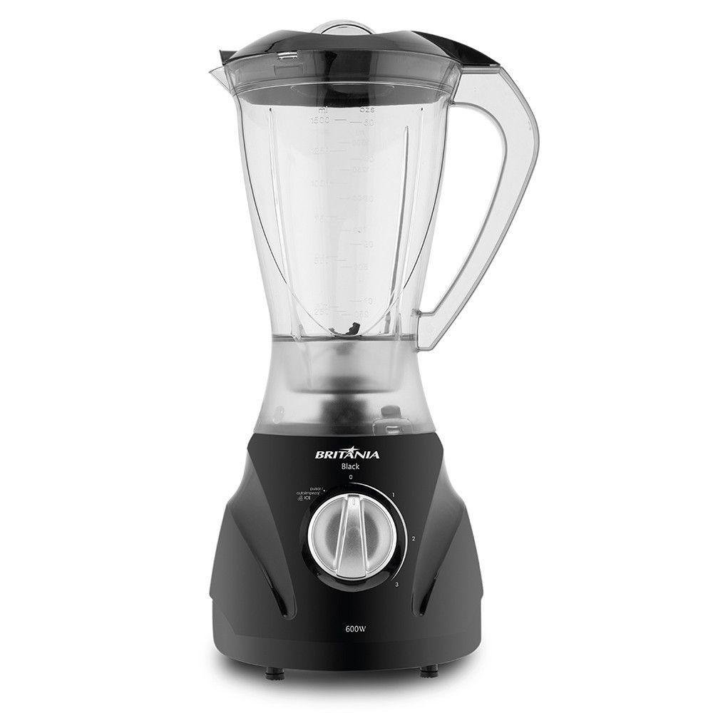 Liquidificador Black 2,1 Litros Britânia Preto 127v - 5