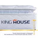 Ver mais imagens de Conjunto Box Preto Luanda Branco Espuma D28 Solteiro 96x203x62 - King House