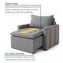 Ver imagem 7 de Kit 2 Poltronas do Papai Retrátil Base Madeira Maciça Paris