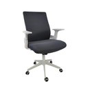 Ver imagem 2 de Cadeira de Escritório Presidente Fox Office Giratória Tela Mesh Cinza F1251