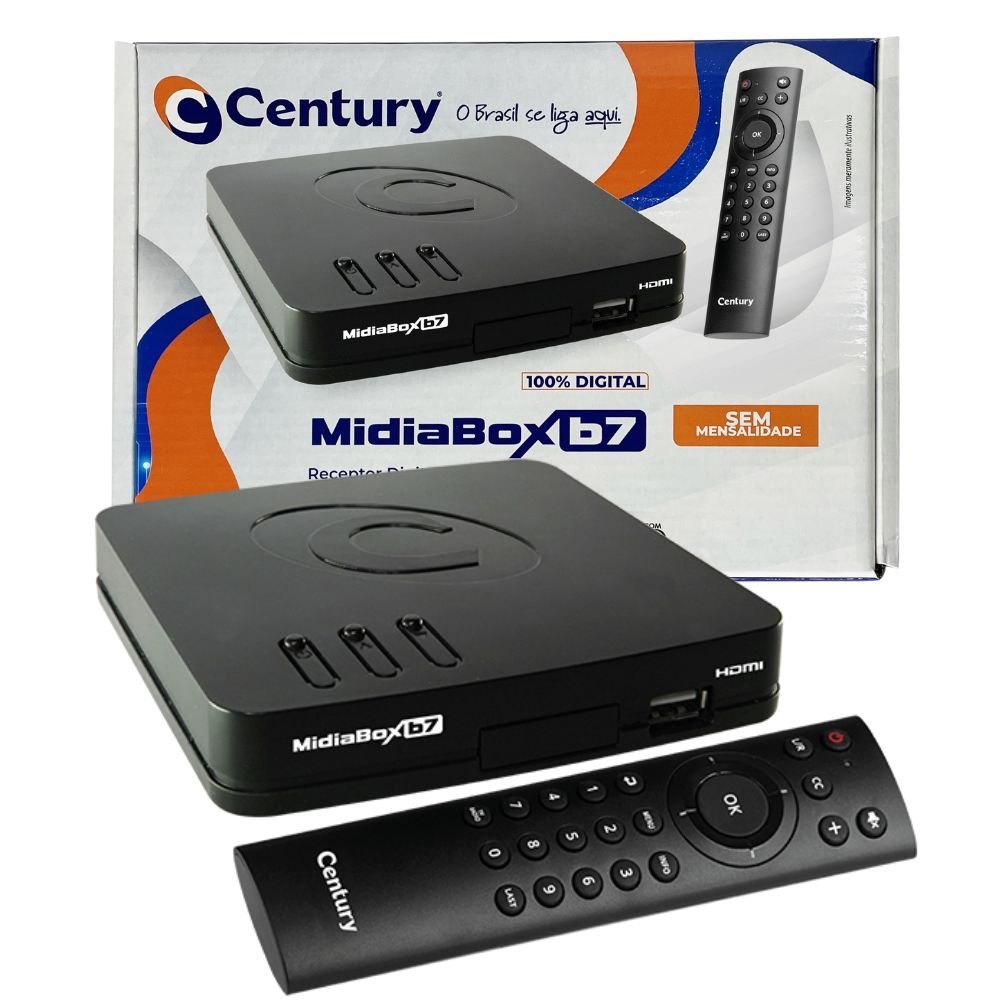 Receptor Midiabox B7 Century  para Antena Banda Ku 5G