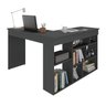 Escrivaninha Mesa Escritório 115,5x120cm em L 8 Nichos Montecello Yescasa - 2