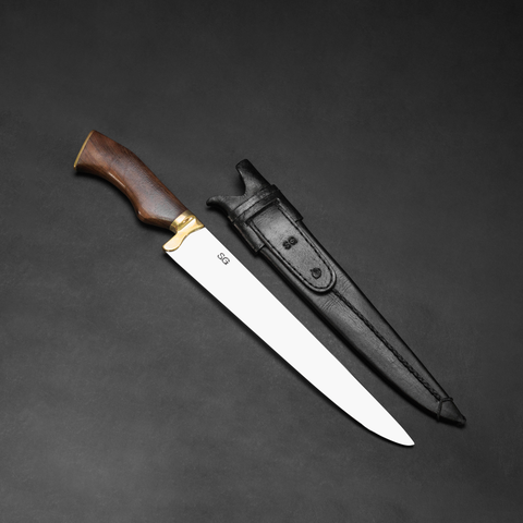 Faca Sg Linha Conceito Ponta Fina 10” | Cabo de Madeira