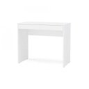 Ver mais imagens de Conjunto Home Office 2 Peças com Escrivaninha Tijuca 90cm e Estante Bella 10 Nichos Branco