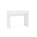Ver imagem 4 de Conjunto Home Office 2 Peças com Escrivaninha Tijuca 90cm e Estante Bella 10 Nichos Branco