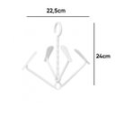 Ver imagem 5 de Varal de Sapato Tênis Sandálias Calçados Branco