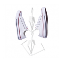 Ver imagem 3 de Varal de Sapato Tênis Sandálias Calçados Branco