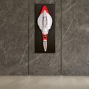 Ver imagem 2 de Quadro 3D Decorativo 120x50 Carro F1 MP4/6 SN 92 Branca/Vermelha - Gran Belo Quadro 3D Carro F1