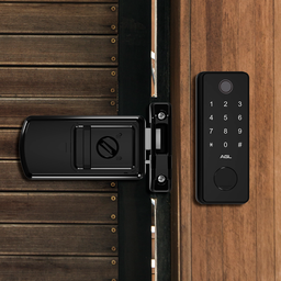 Fechadura digital RX500 bio senha controle chave tetra AGL - 3