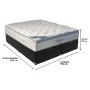 Ver imagem 5 de Cama Box com Baú King e Colchão Freedom Ortobom D33 Preto