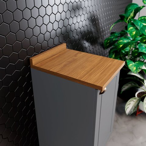 Tampo para Balcão Emilly 40cm Espresso Móveis