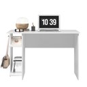 Ver imagem 7 de Escrivaninha Mesa Escritório/Gamer e Estante para Livros 5 Prateleiras Branco