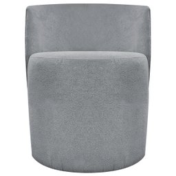 Kit 2 Poltronas Decorativa Organica para Sala Recepção Aura Luxo Boucle Premium - 5