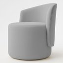 Ver imagem 4 de Kit 2 Poltronas Aura Decorativas Orgânicas Bouclé Premium de Luxo Sala  Recepção Design Escultural