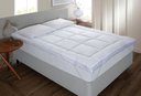 Ver imagem 2 de Pillow Top Extra Macio Antialérgico com Elástico Branco – Jolitex - King
