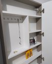 Ver imagem 3 de Espelheira Armário em Mdf Suspenso para Acessórios Bijus Cosméticos