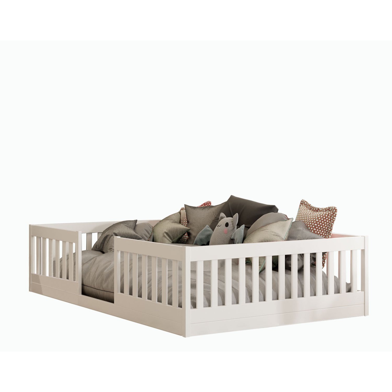 Cama Infantil Montessoriana Casal Cercadinho - 2