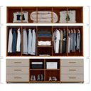Ver imagem 2 de Guarda Roupa Casal Lisboa 12 Portas 6 Gavetas Freijó Mani – Luapa Móveis
