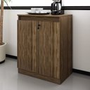 Ver imagem 6 de Kit 6 Peças com Mesa em L, 2 Gaveteiros, 2 Armários Multiuso Baixo e Balcão