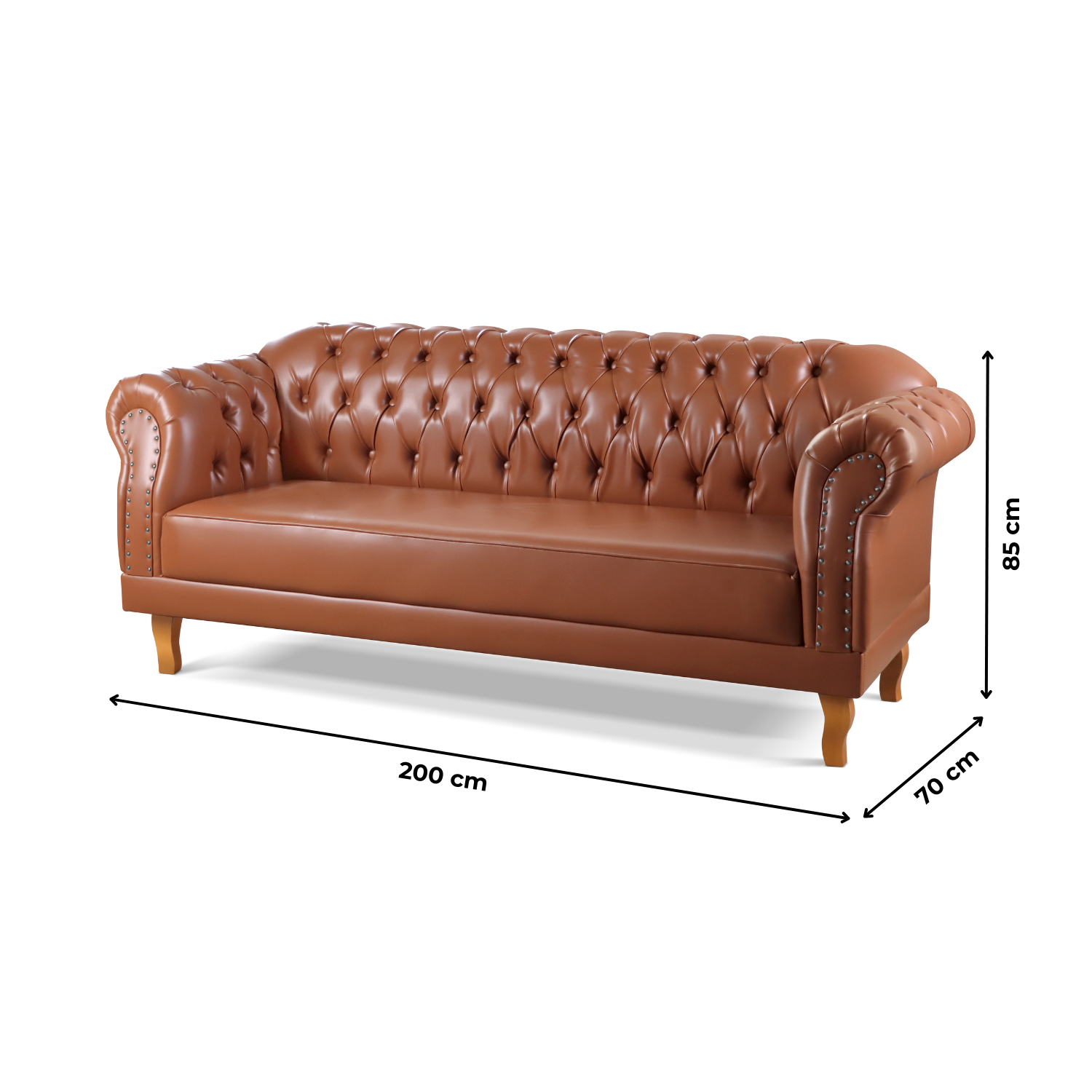 Conjunto de Sofás Chesterfield Duque - 4