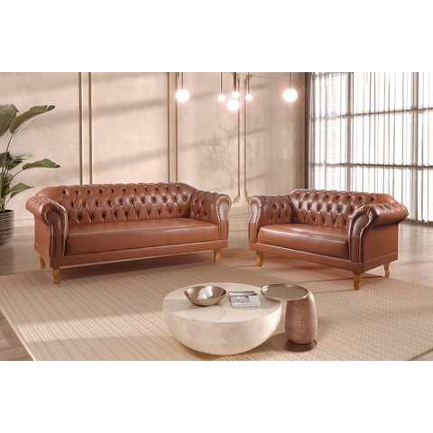 Conjunto de Sofás Chesterfield Duque