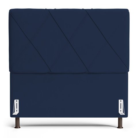 Cabeceira Cama Box Casal Dubai 140 Cm Suede Mv Estofados