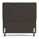 Ver imagem 4 de Cabeceira Cama Box Casal Dubai 140 Cm Suede Mv Estofados